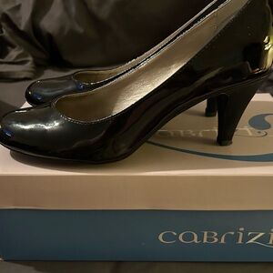 Cabrizi WillowBlack Patent Leather 2 1/2” Heels